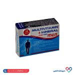 قرص مولتی ویتامین مینرال آقایان داروسازی دانا 30 عددی
